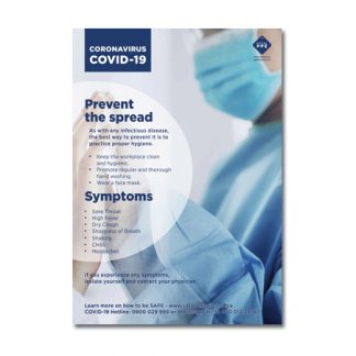FREE to download Coronavirus Prevent the Spread Poster
