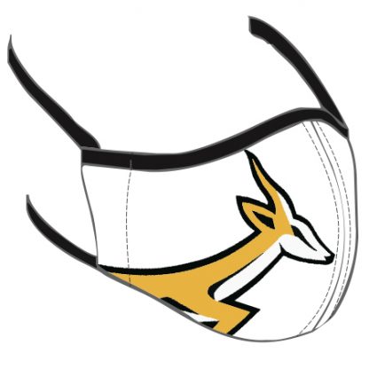 Product photo fo the White Springbok Rugby Masks